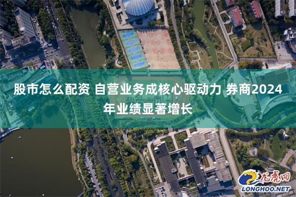 股市怎么配资 自营业务成核心驱动力 券商2024年业绩显著增长